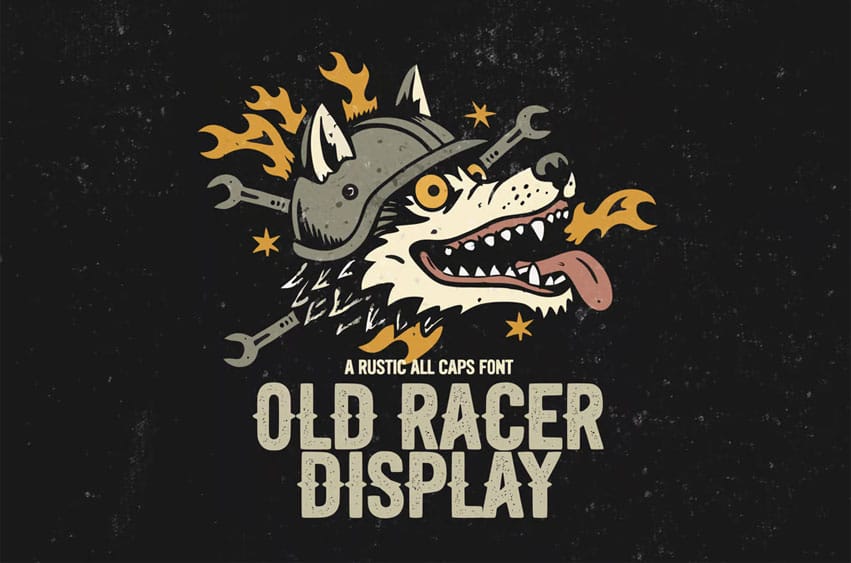 Old Racer Font