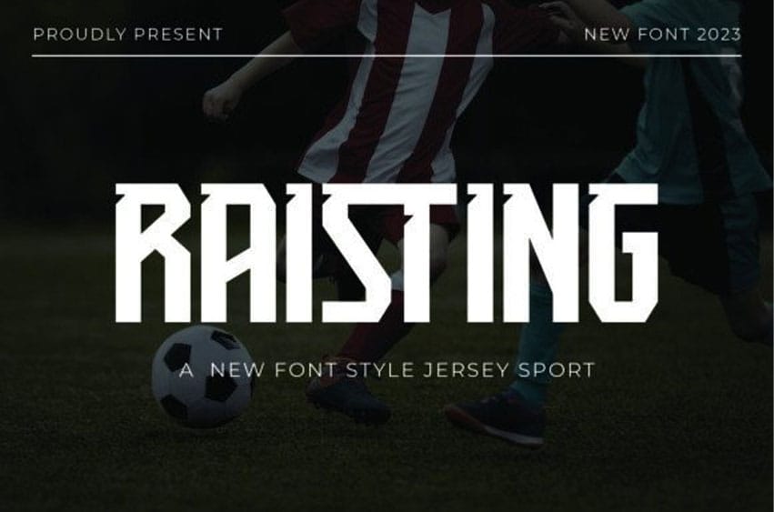 Raisting Font