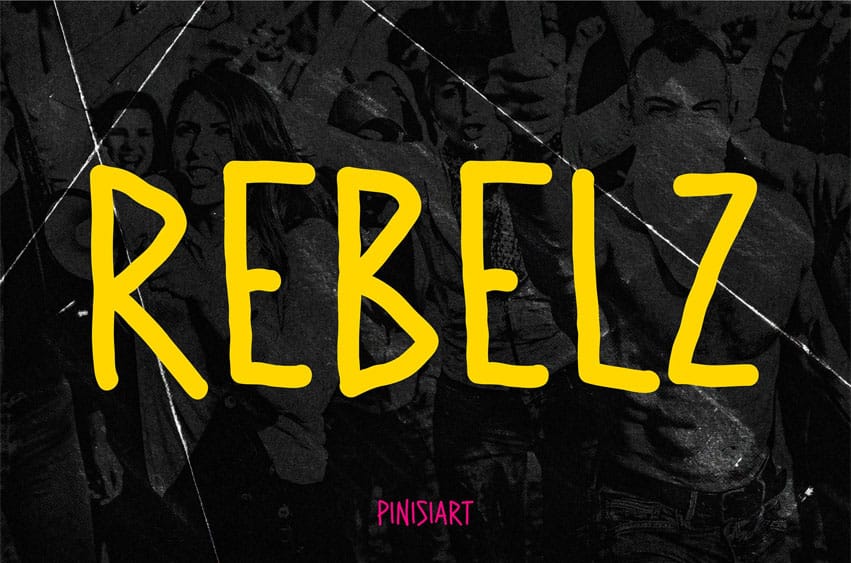 Rebelz Font