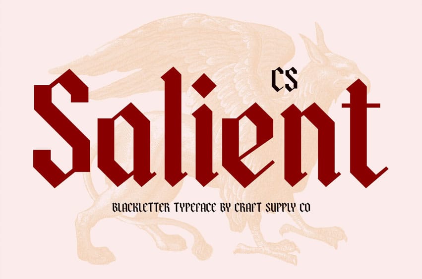 Salient Font