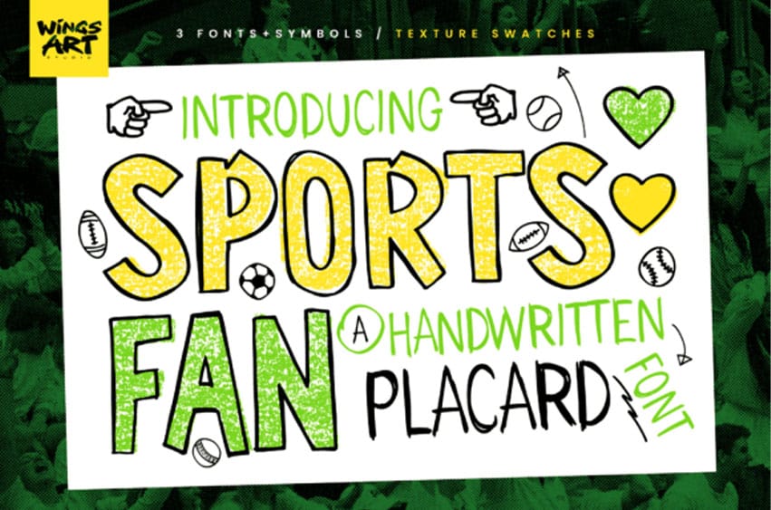 Sports Fan Font