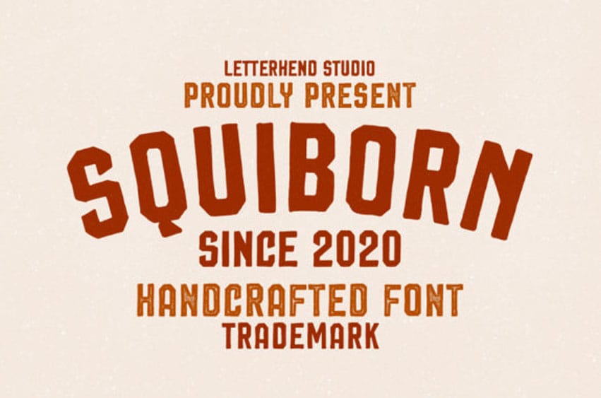 Squiborn Font
