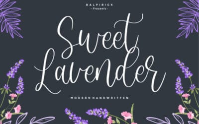 Sweet Lavender Font