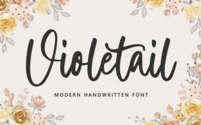 Violetail Modern Font