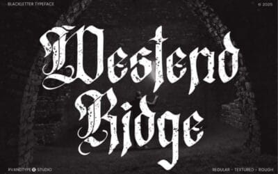 Westend Ridge Font