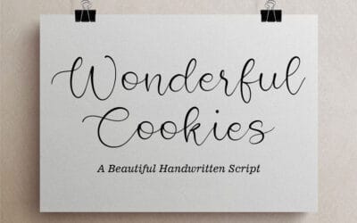 Wonderlful Cookies Font