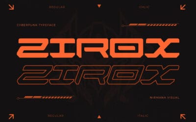 Zirox Cyberpunk Font