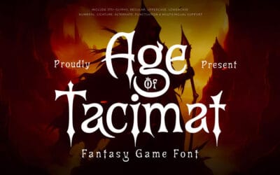 Age Of Taclmat Font