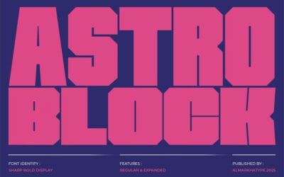 Astro Block Font