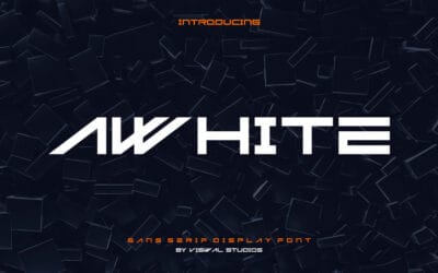 Awhite Font