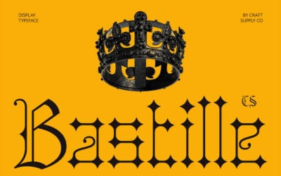 Bastille Font