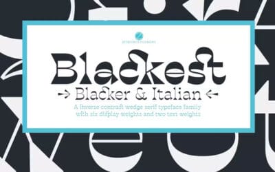 Blackest Font