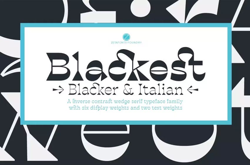 Blackest Font