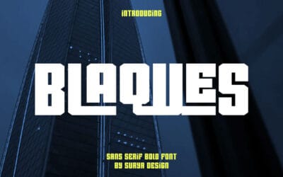 Blaques Font