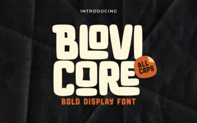 Blovi Core Font