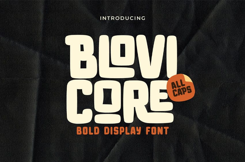 Blovi Core Font