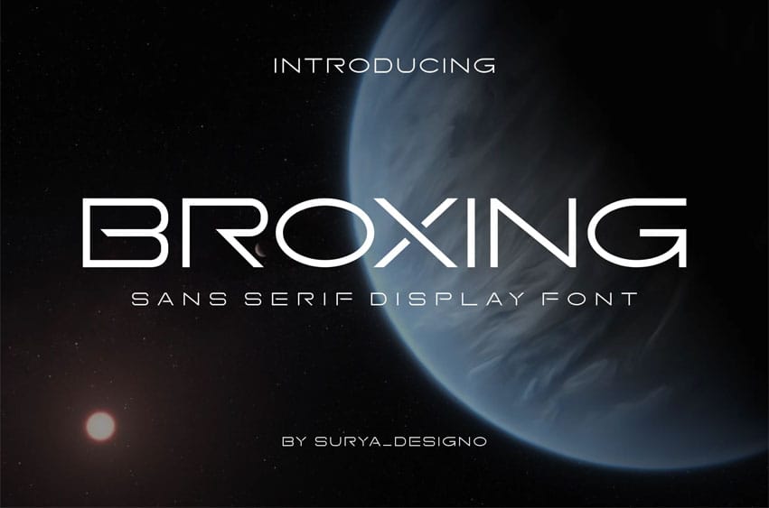 Broxing Font