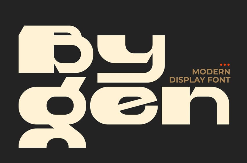 Bygen Font