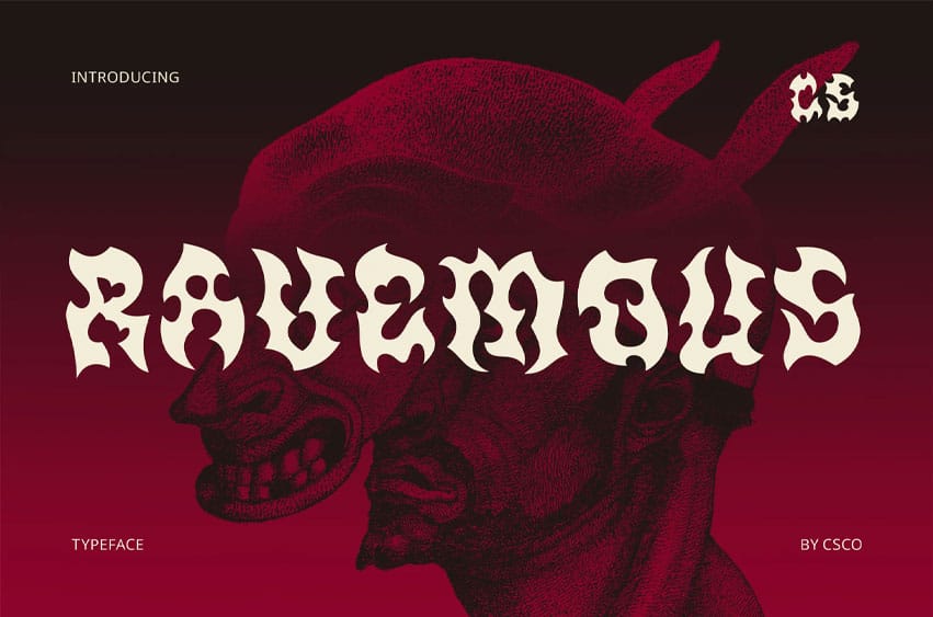 CS Ravemous Font