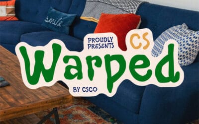 CS Warped Font