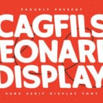 Cagfils Leonard Font