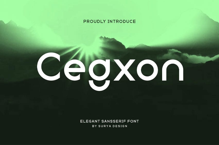 Cegxon Font