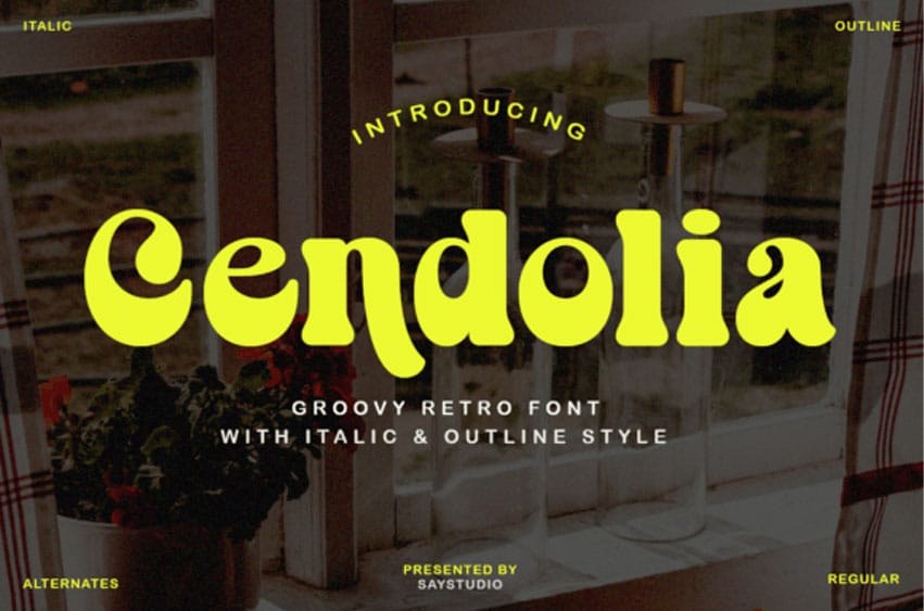 Cendolia Font