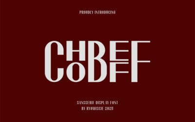 Chobeff Font