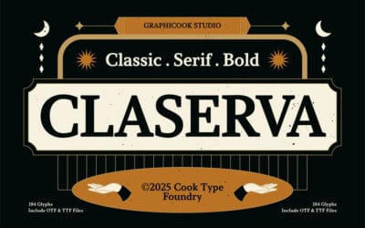 Claserva Font