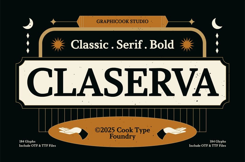 Claserva Font