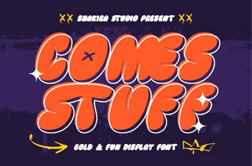 Comes Stuff Font