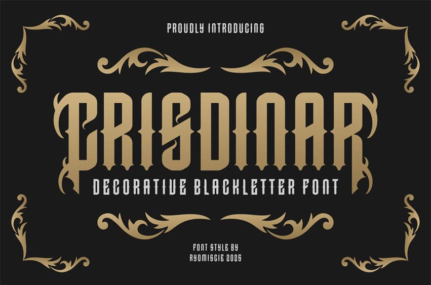 Crisdinar Font
