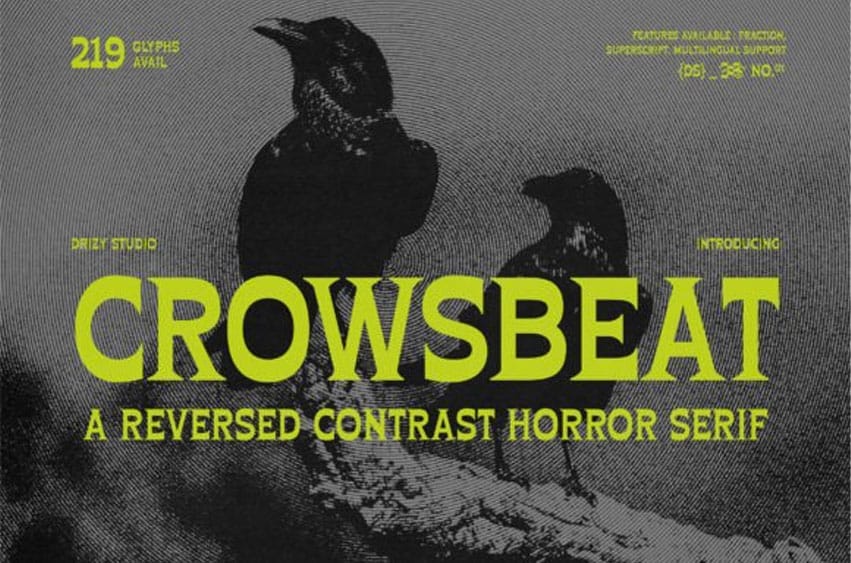 Crowsbeat Font