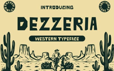 Dezzeria Font