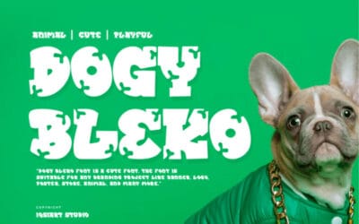 Dogy Bleko Font