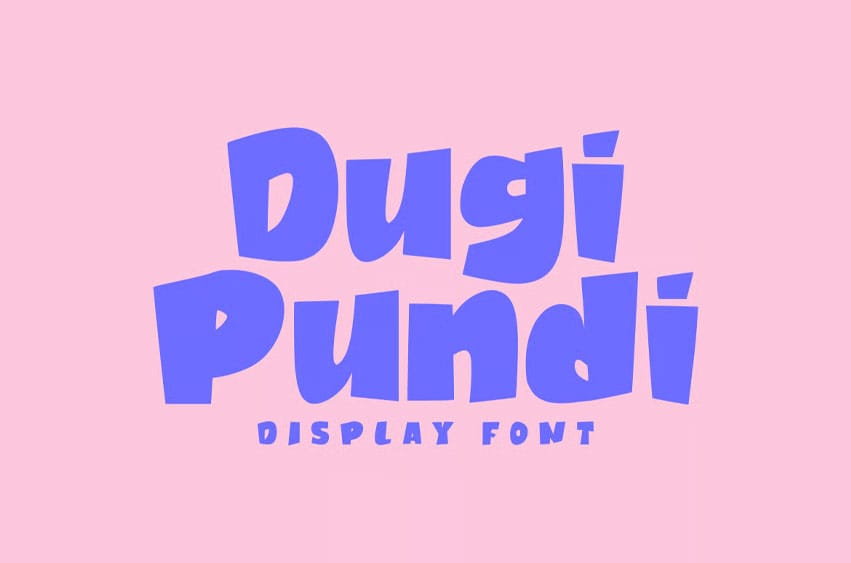 Dugi Pundi Font