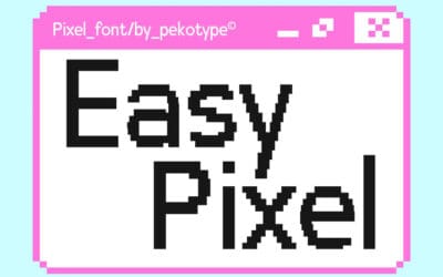Easy Pixel Font