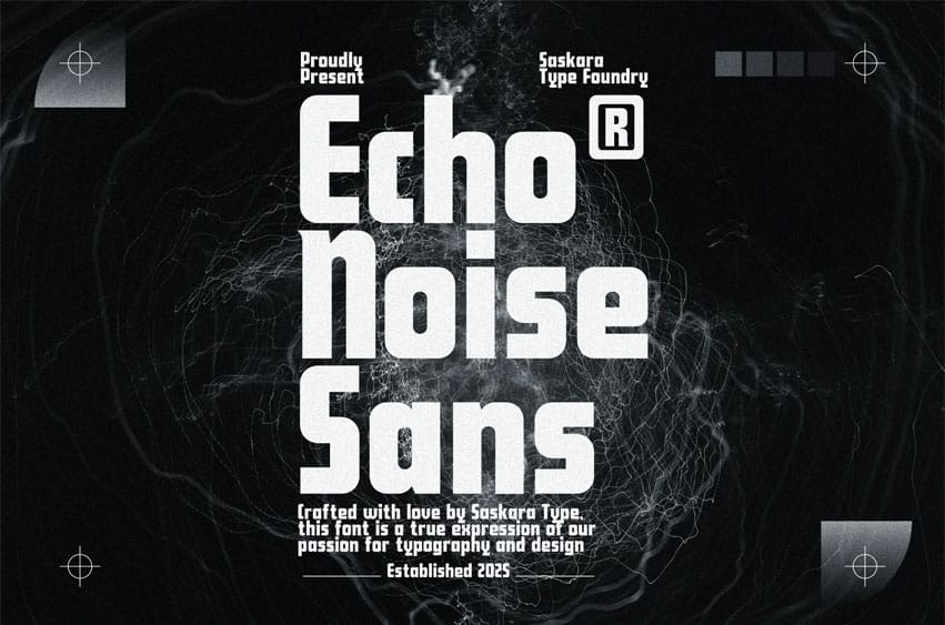 Echo Noise Sans Font