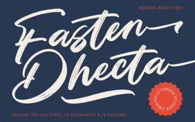 Fasten Dhecta Font