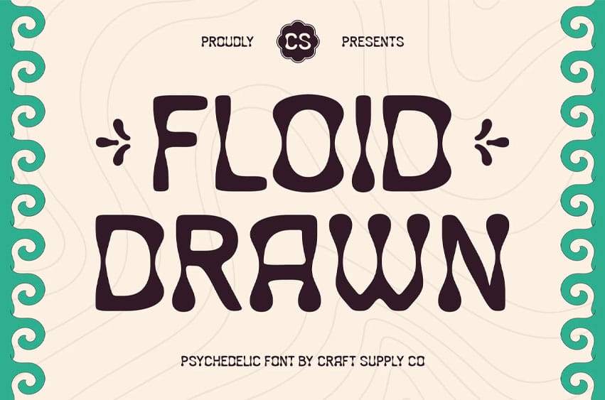 Floid Drawn Font