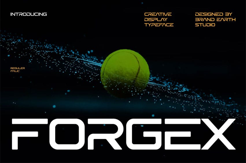 ForgeX Font
