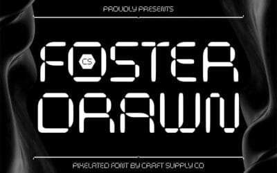 Foster Drawn Font