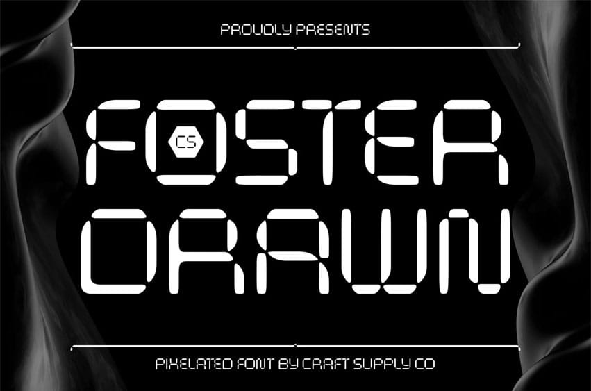 Foster Drawn Font