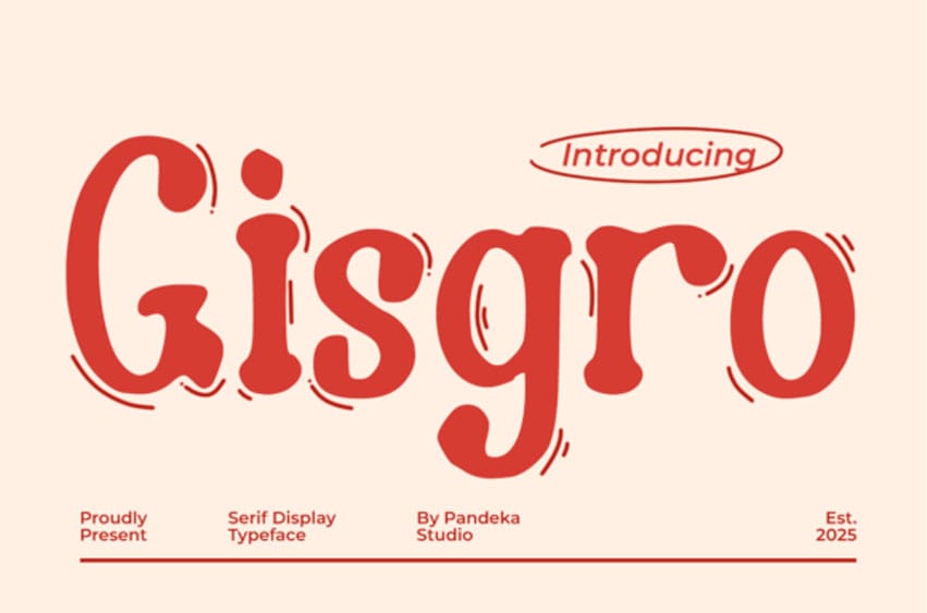 Gisgro Font