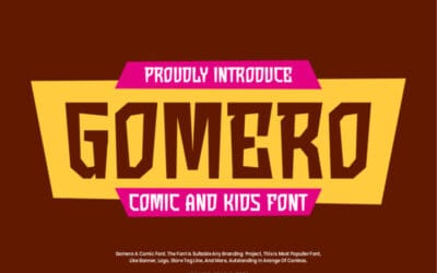 Gomero Font