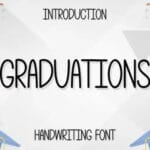 Graduations Font