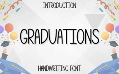 Graduations Font