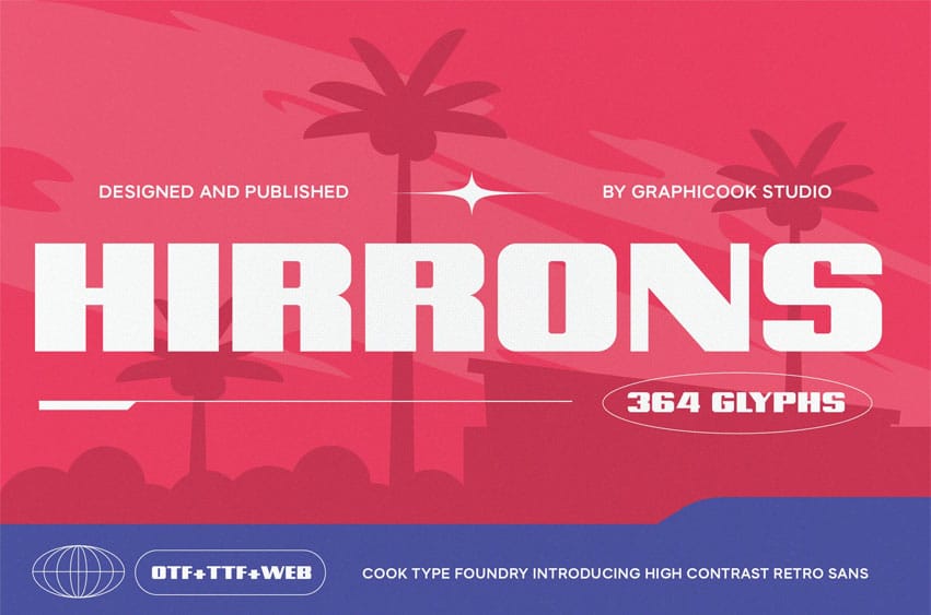 Hirrons Font