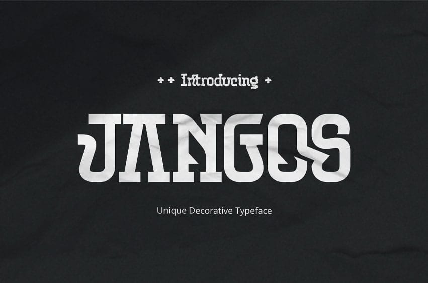 Jangos Font