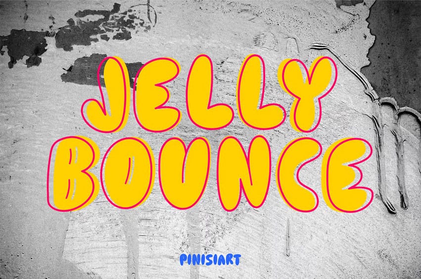 Jelly Bounce Font